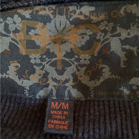 BOOTHEEL Embroidered Blue Zippered Hoodie Jacket - Picture 5 of 7